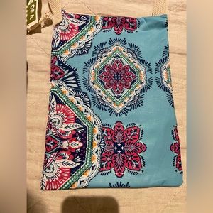 Refried Apparel crossbody in turquoise paisley